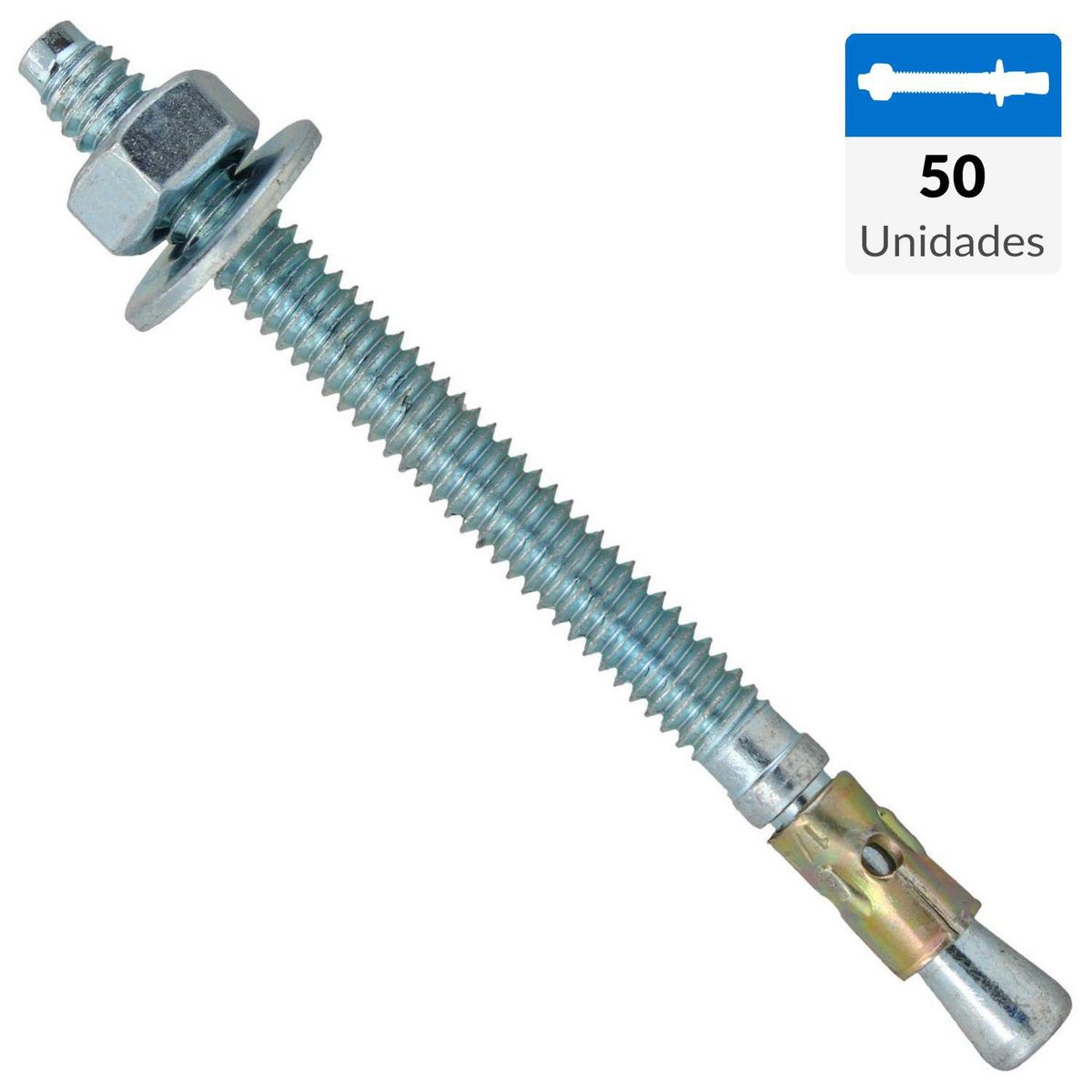MAMUT - Perno anclaje 1/4X3 1/4 50 unidades