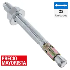 MAMUT - Perno anclaje 5/16 x 3 3/16 25 unidades