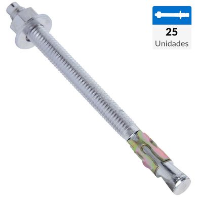 Perno de anclaje 3/8X5 25 unidades