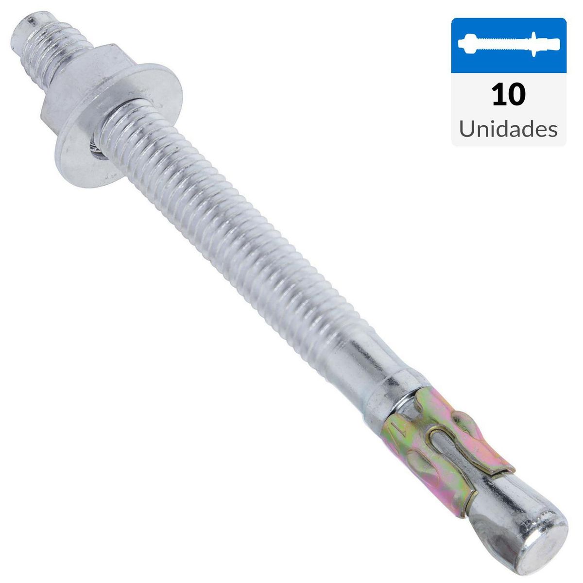 FIXSER - Perno anclaje 1/2 x 5 1/2 10 unidades