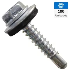 MAMUT - Tornillo Autoperforante Cabeza Hexagonal Metal 3/4 " 10 mm 100 unidad(es)
