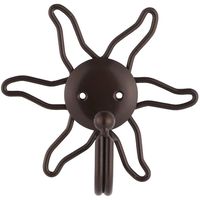 Toma cordón para cortina 19 mm óxido