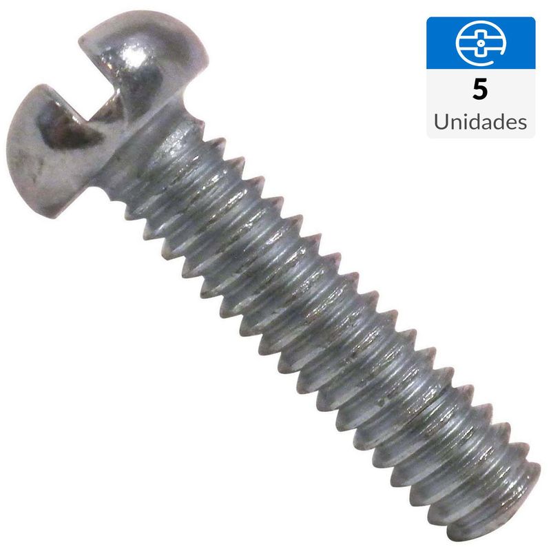 FIXSER - Perno Coche combinado 3/16" x 3/4" 5 unidades