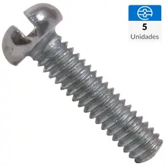 FIXSER - Perno Coche combinado 3/16" x 3/4" 5 unidades