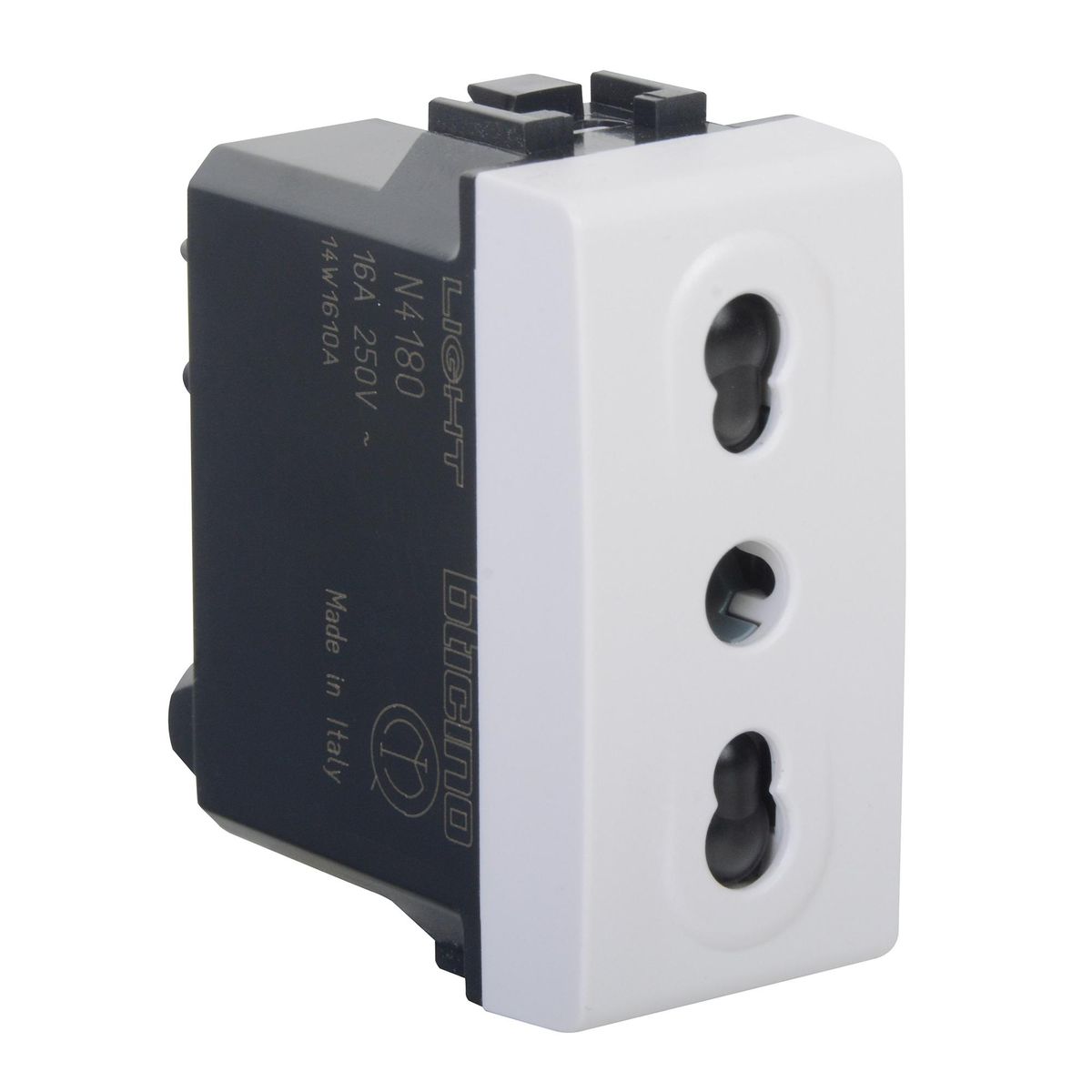 BTICINO - Tomacorriente 16 A Blanco