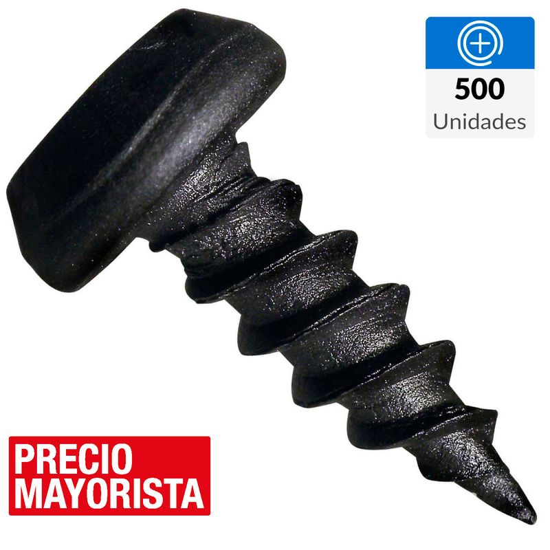 MAMUT - Tornillo Autoperforante Cabeza Phillips Madera 7/16 " 7 mm 500 Unidades