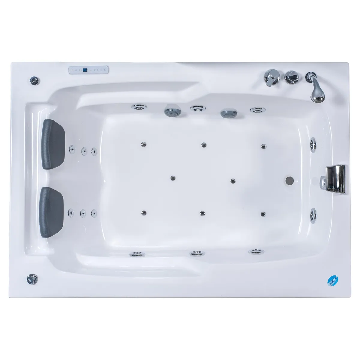 NORGLAS - Tina 177cm x 122cm  hidromasaje Lebka full 8 jets izquierda norglas