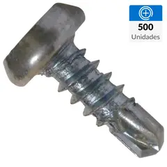MAMUT - Tornillo Autoperforante Cabeza Phillips Metal 7/16 " 7 mm 500 unidad(es)
