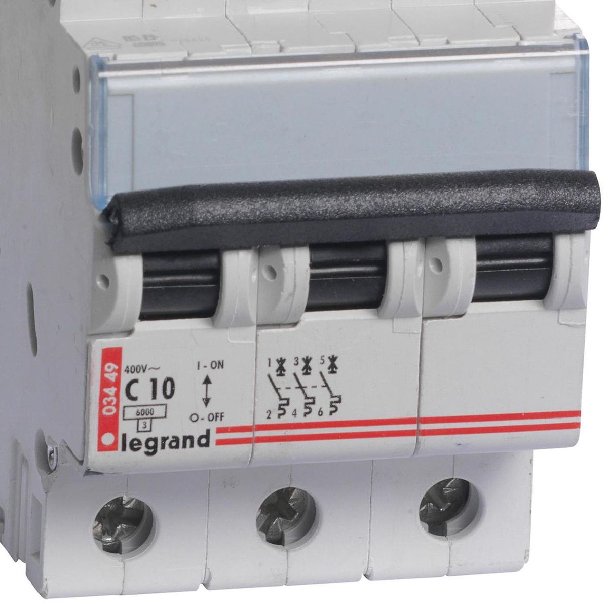 LEGRAND - Interruptor automático trifásico 16 A curva C 6KA