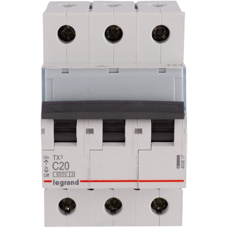 LEGRAND - Interruptor automático trifásico 20 A