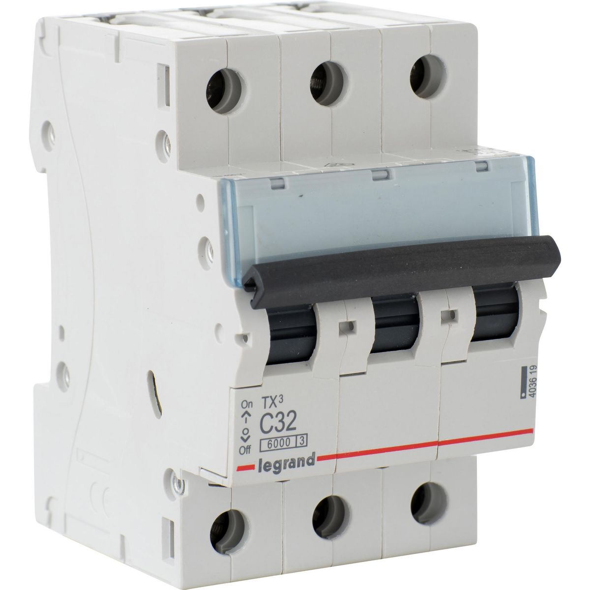 LEGRAND - Interruptor automático trifásico 32 A curva C 6KA