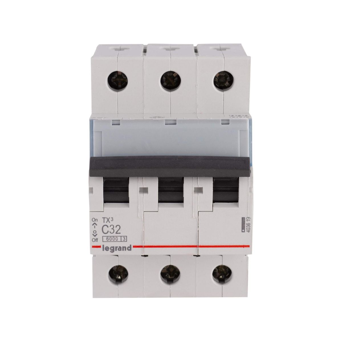 LEGRAND - Interruptor automático trifásico 32 A curva C 6KA