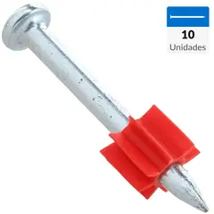 FIXSER - Clavo disparo SDM 3,7 x 38 mm 10 unidades