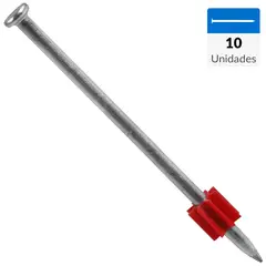 FIXSER - Clavo disparo SDM 3,7 x 76 mm 10 unidades