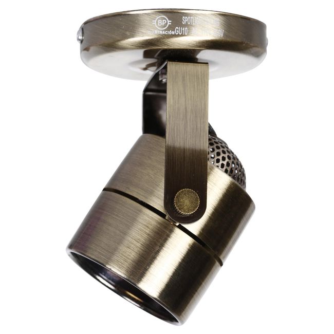 BP ILUMINACION - Apliqué Sobrepuesto Metal Café/Marrón