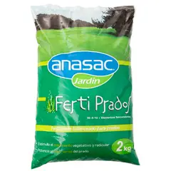 ANASAC - Fertilizante para césped FertiPrados 2 kg bolsa