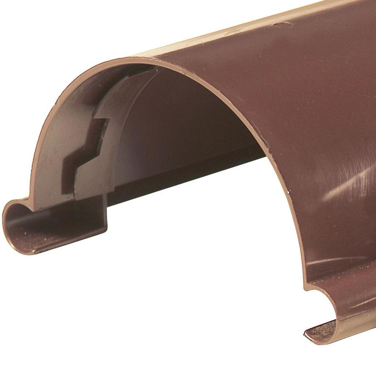 GENERICO - Esquinero canaleta PVC marrón