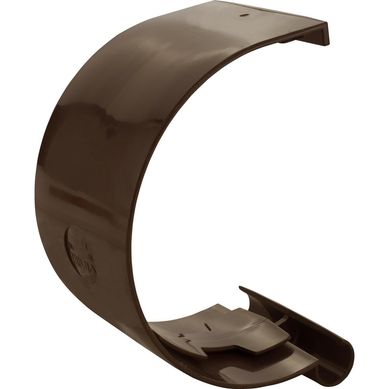 Unin canaleta PVC marrn