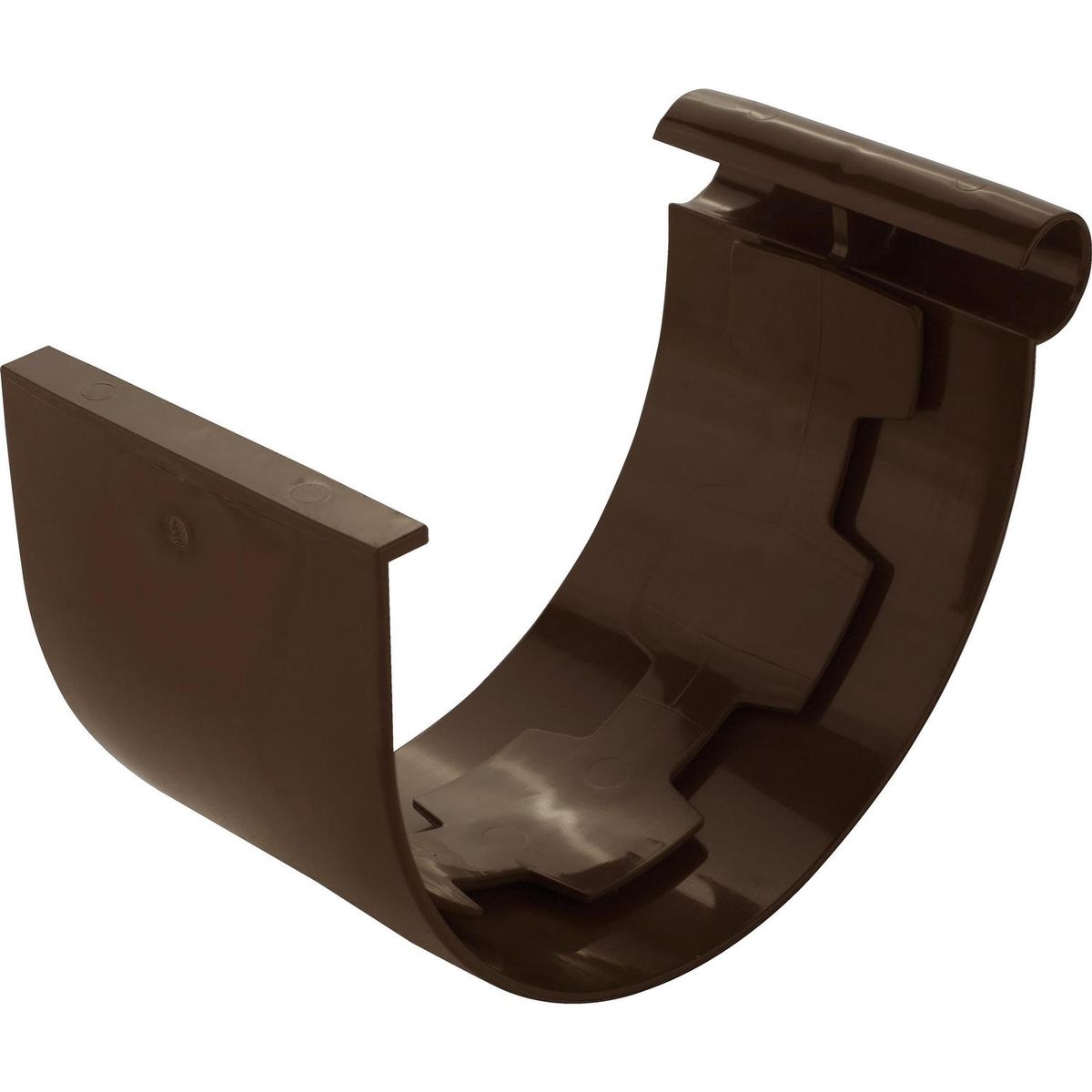 GENERICO - Unión canaleta PVC marrón
