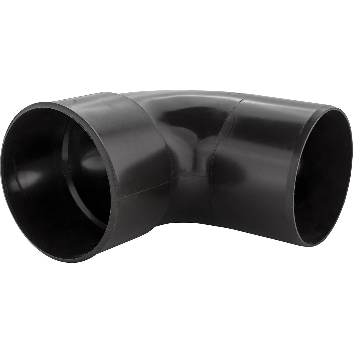 GENERICO - Codo 87,5° PVC para tubo bajada, marrón