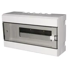 SAIME - Tablero sobrepuesto plástico 12 módulos
