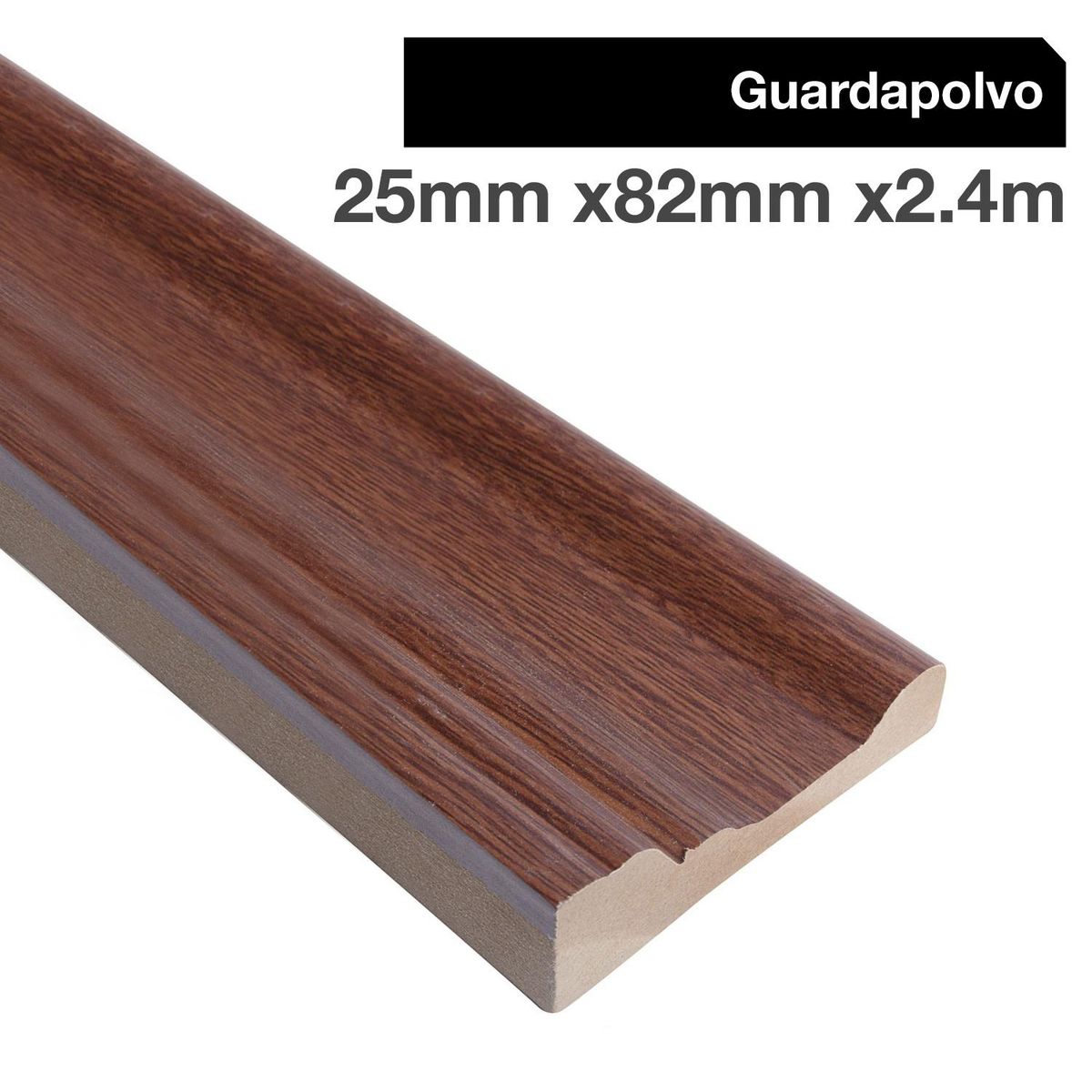 MAFORSA - Guardapolvo MDF Cedro 25 mm 8.2x240 cm