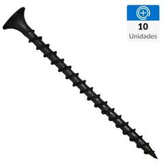 FIXSER - Tornillo Autoperforante Yeso-Cartón 1-5/8 " 6 mm 10 unidad(es)