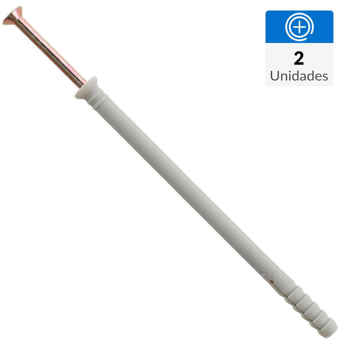 FIXSER - Tarugo clavo 6x73 mm 2 unidades