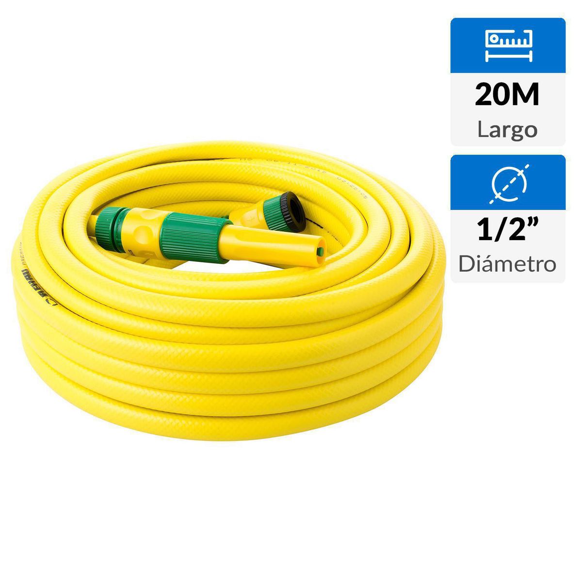 Set de manguera 20 m amarillo, marca REHAU - Foto Principal