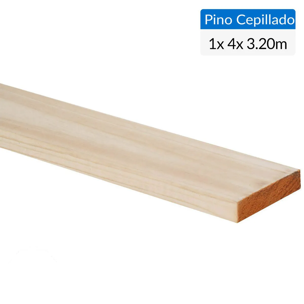 GENERICO - Pino Certificado Seco Cepillado 1x4 3,2 m
