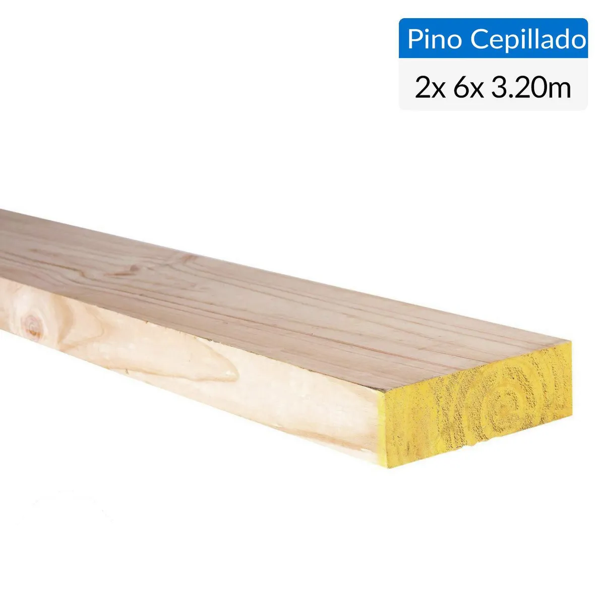 GENERICO - Pino Certificado Seco Cepillado 2x6 3,2 m