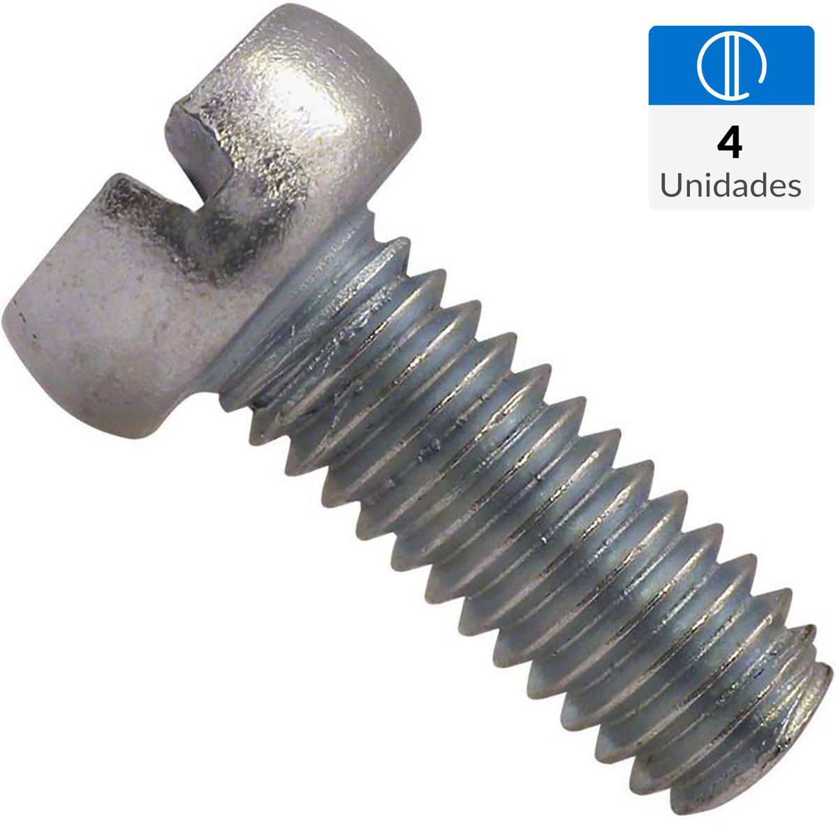 FIXSER - Perno cocina cabeza cilíndrica M5 x 10 4 unidades