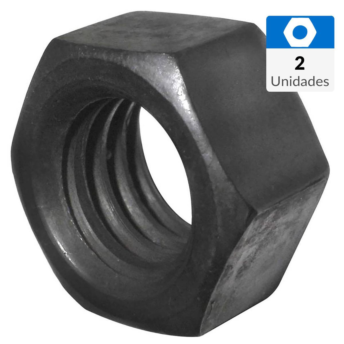 FIXSER - Tuerca hexagonal MET M6 PAV 2 unidades