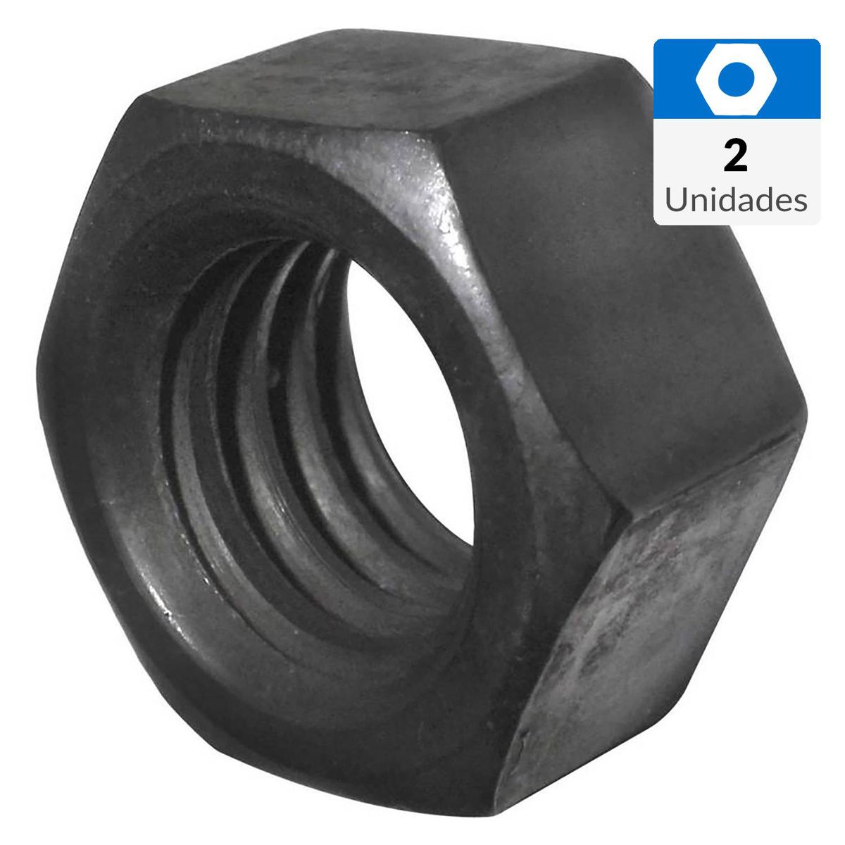 FIXSER - Tuerca hexagonal MET M8 PAV 2 unidades