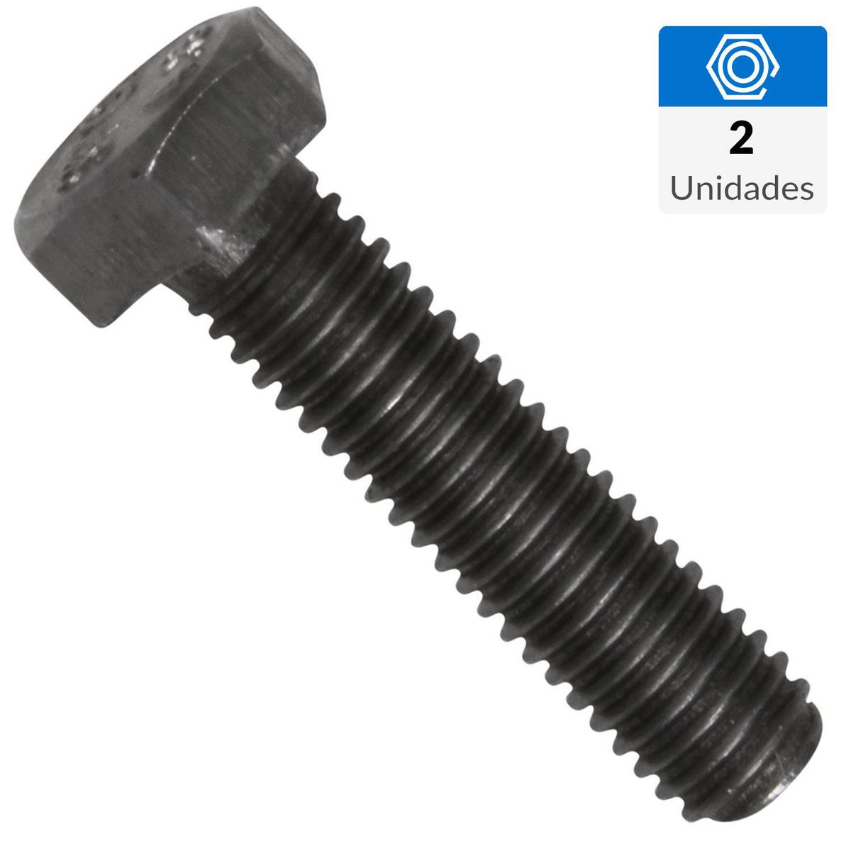 FIXSER - Perno Hexagonal 5.8 M6X25 PAV 2 unidades.