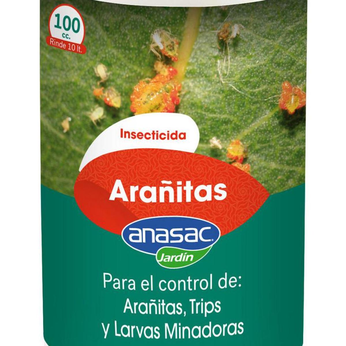 ANASAC - Insecticida para Arañitas de jardín 100 cc frasco
