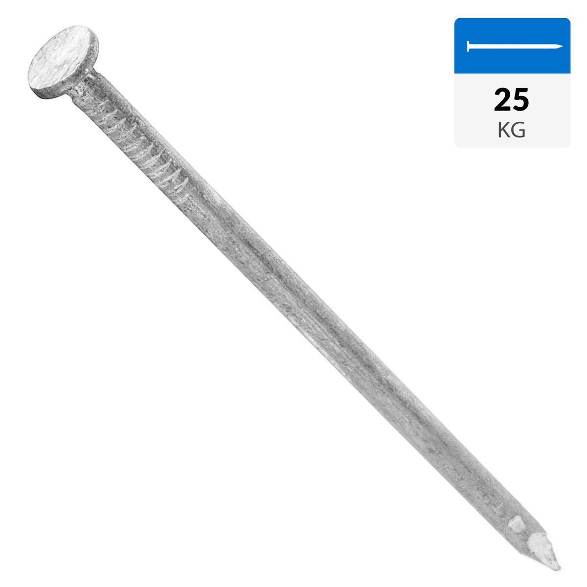 FIXSER - Clavo corriente 3" caja 25 kg