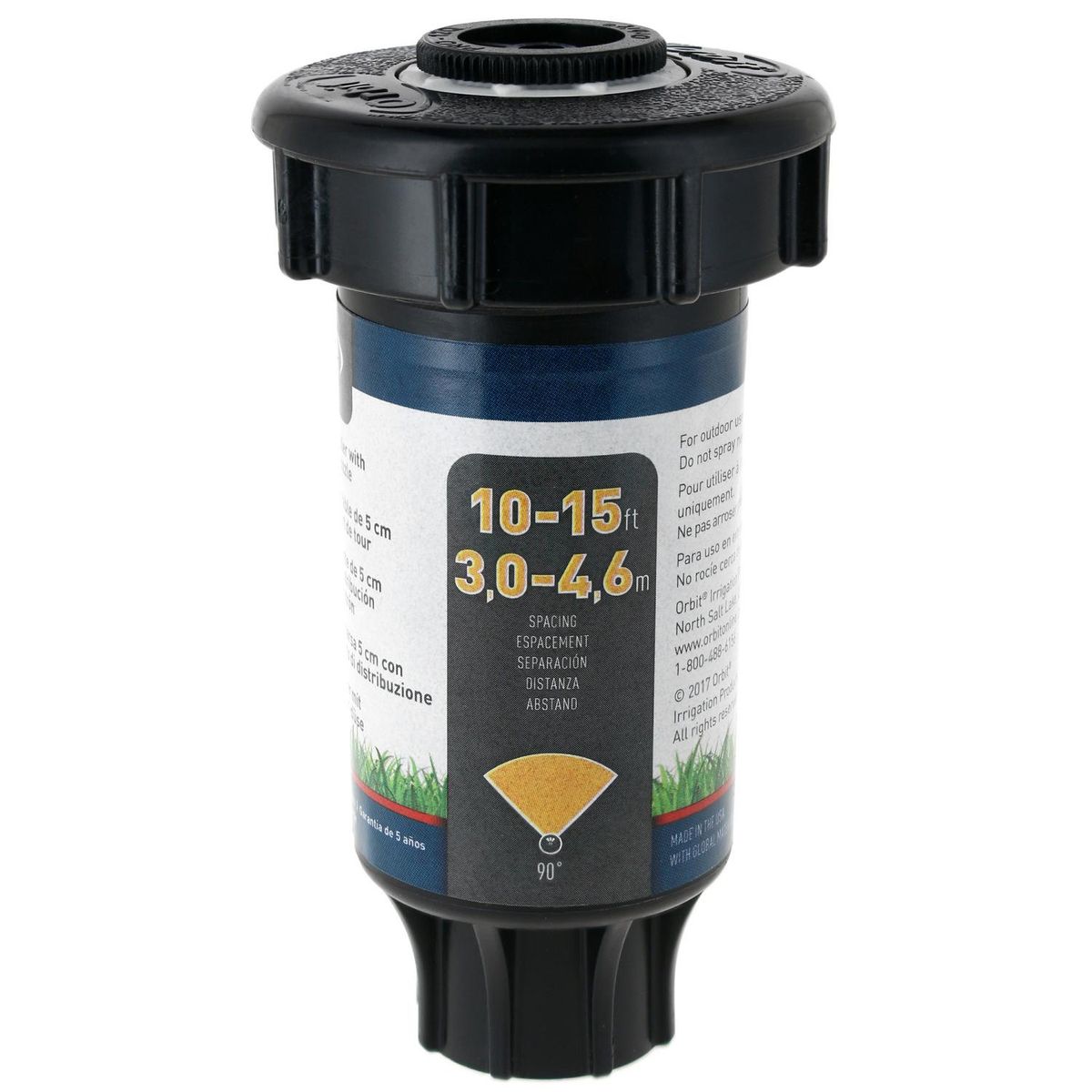 ORBIT - Boquilla de aspersión plástico 90°