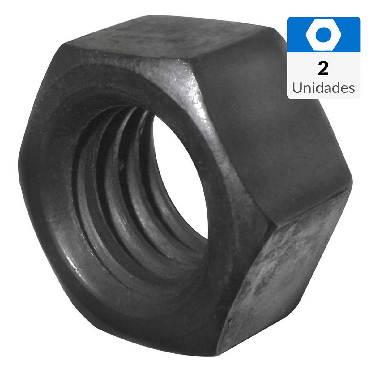 FIXSER - Tuerca hexagonal G2 1/2"-13 2 unidades