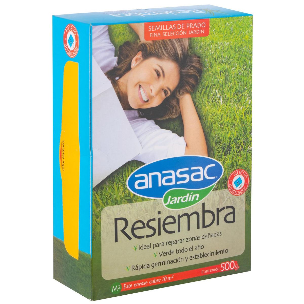 ANASAC - Semilla de Pasto Mezcla Resiembra 0.5 kg Caja