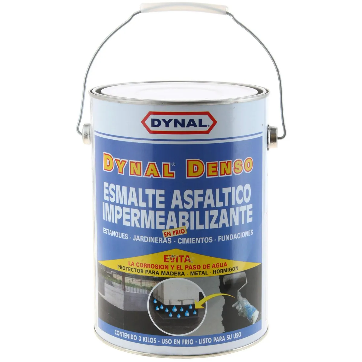 DYNAL - Galón 3 lt. Impermeabilizante superficial Dynal Denso