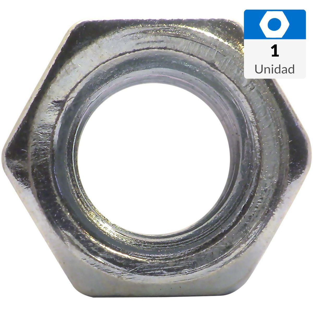 FIXSER - Tuerca Hexagonal G2 5/8" Zincada brillante 1 unidad