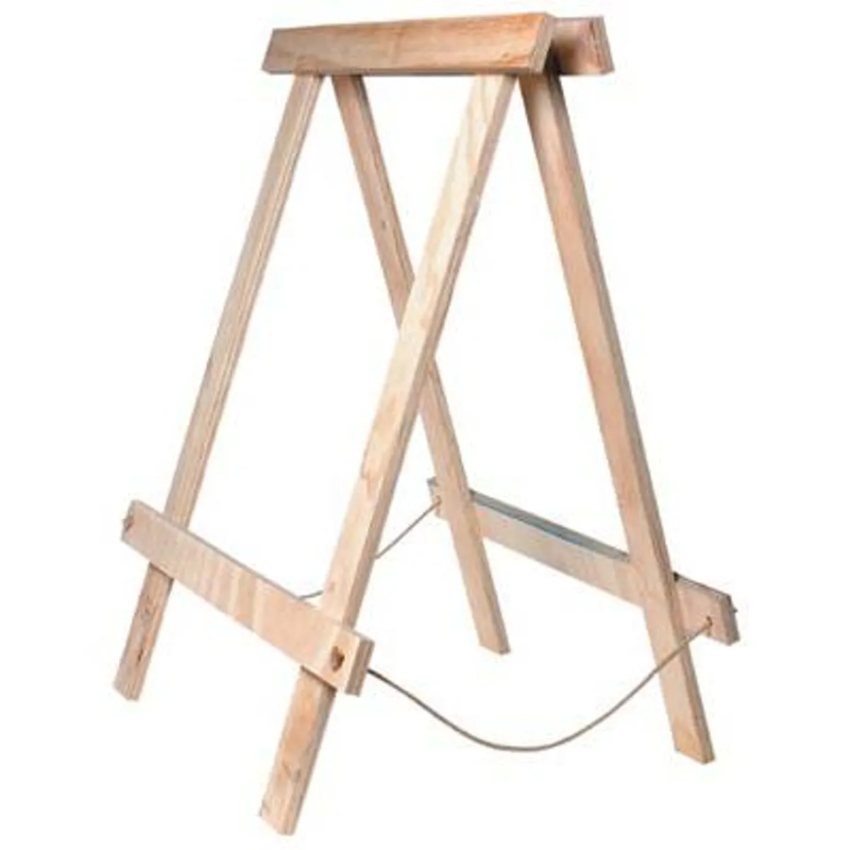 CERON - Caballete plegable madera 77x60x29,8 cm café