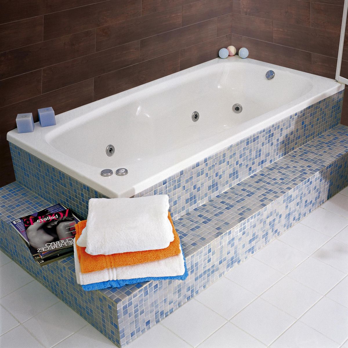 NORGLAS - Tina Hidromasaje 340 sea 7 jets izquierda 183x91x42 cm