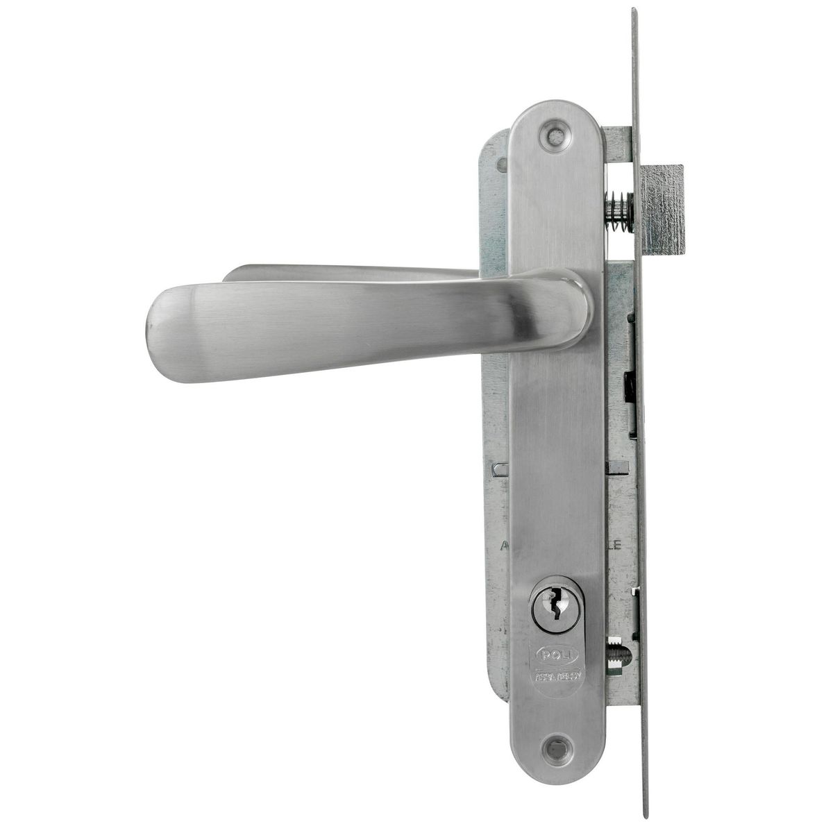 POLI - Cerradura embutida Oval