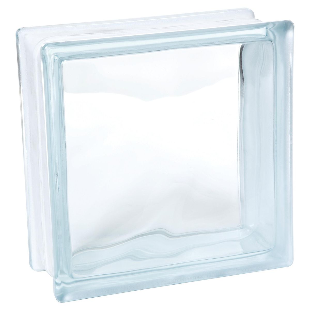 HOLZTEK - Bloque Vidrio Transparente 19x19x8 cm 80002
