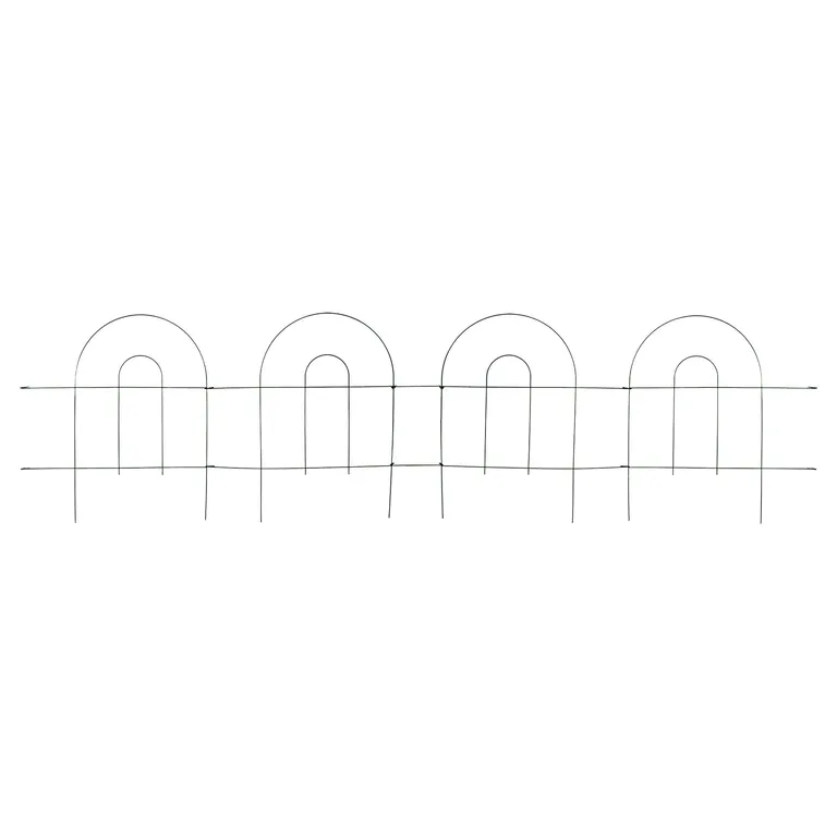 Reja Plegable Metal 2.45x0.45 metros Verde