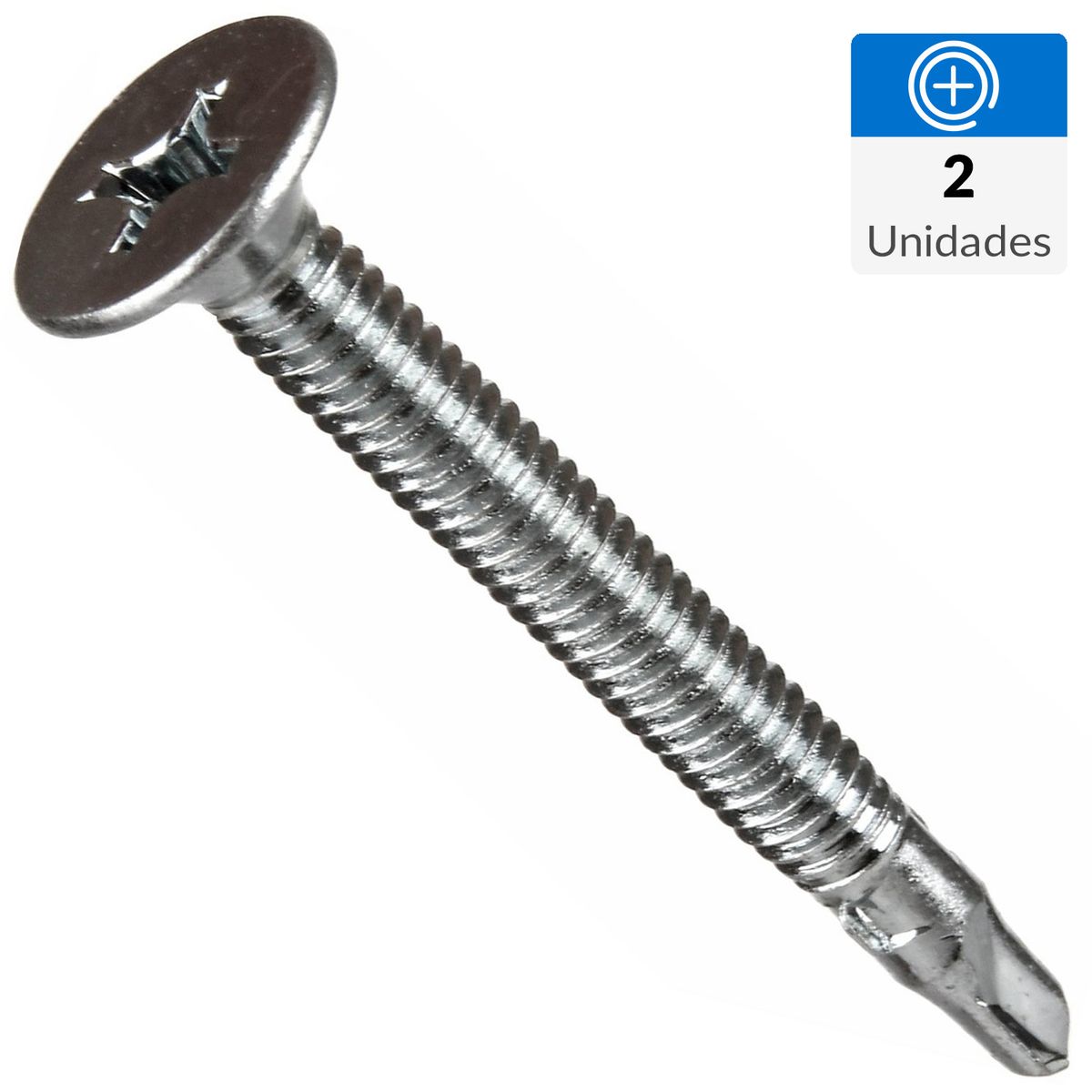 FIXSER - Tornillo Autoperforante Metal 2 " 12 mm 2 unidad(es)