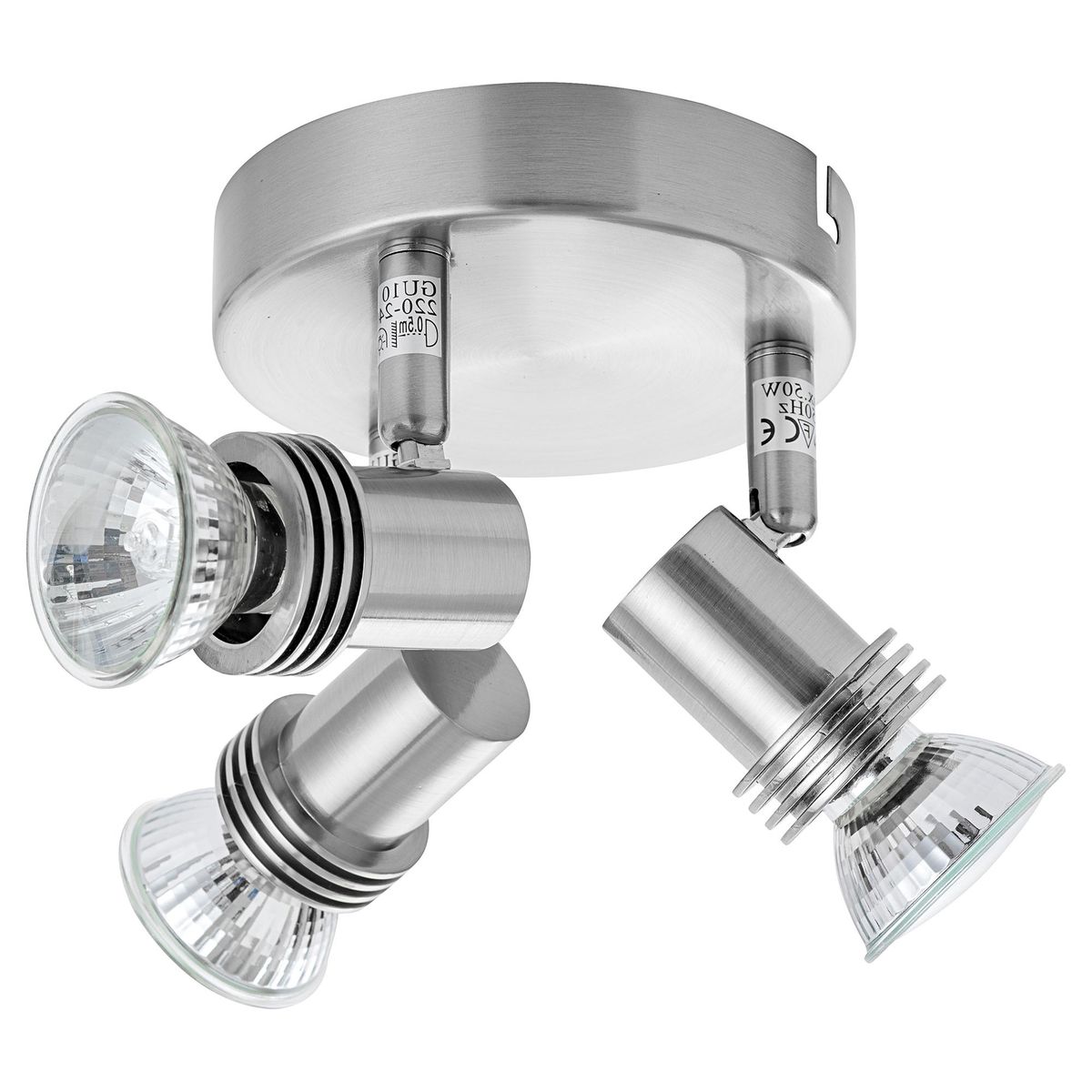 BP ILUMINACION - Barra multidireccional 3 luces 50 W