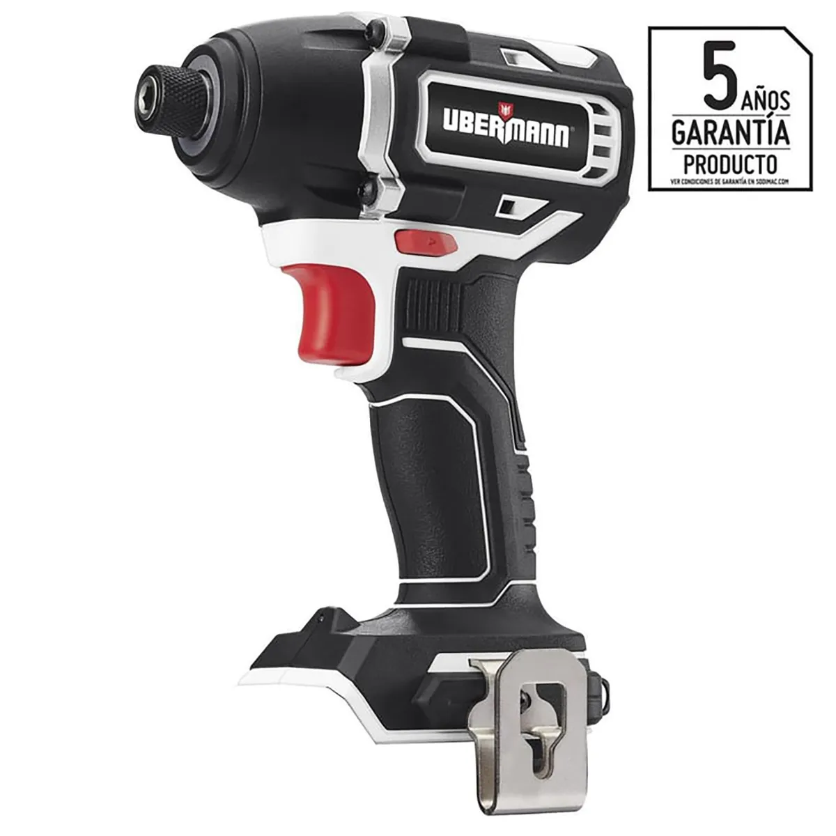 UBERMANN - Atornillador de Impacto Inalámbrica 20 V Brushless sin Batería